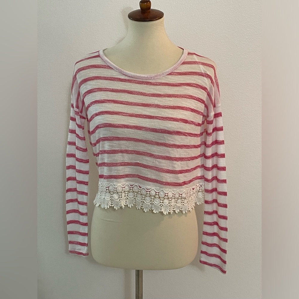 PS‎ from Aeropostale Size 12 Casual Stripe with Open Back Top